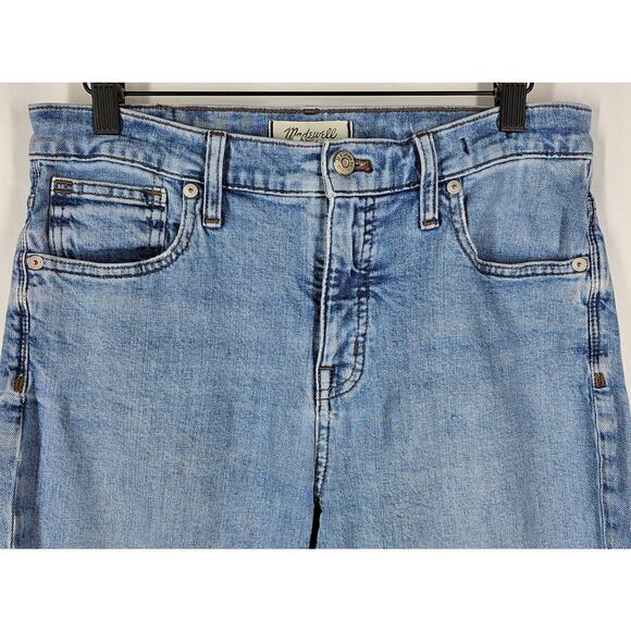 MADEWELL 9" HIGH-RISE SKINNY Women's Blue Jean Pant Size 28 - Picture 3 of 16